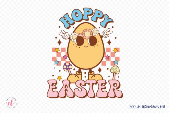 Download Hoppy Easter Groovy Sublimation PNG - Groovy sublimation Collection