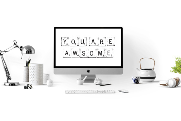 Download 29 Print Ready Home Office Wall Art with a Wooden Word Game Blocks - Premium Bundle
